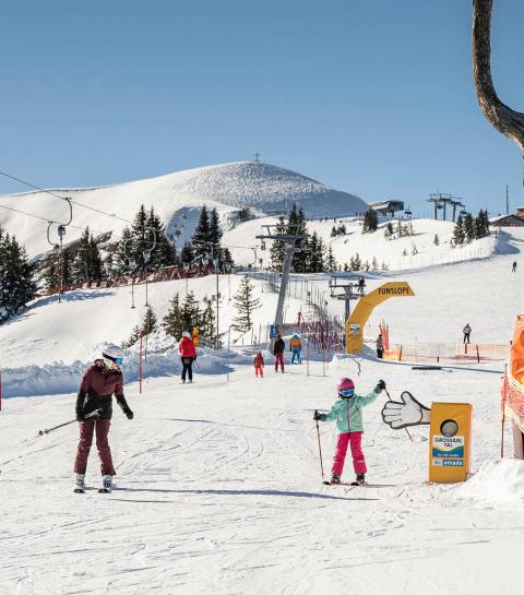 Funslope im Skigebiet Großarl