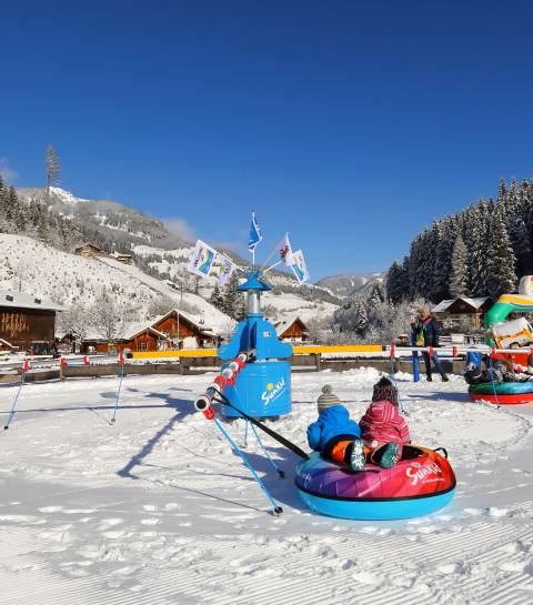 Bobfahren auf der Erlebniswiese Fischbacher