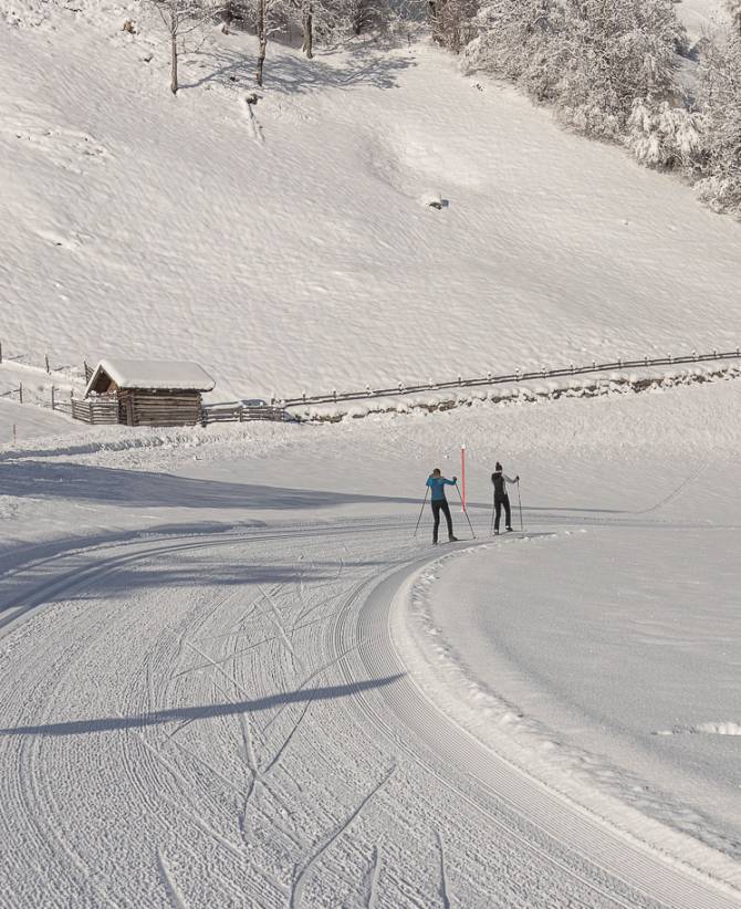 Cross-Country Skiing - Familienhotel Oberkarteis