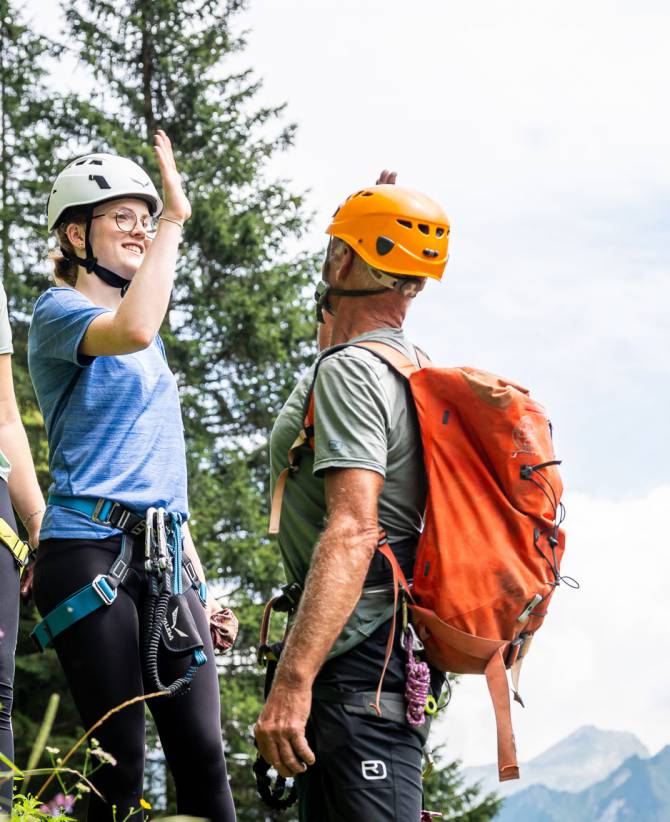 Rock Climbing - Familienhotel Oberkarteis
