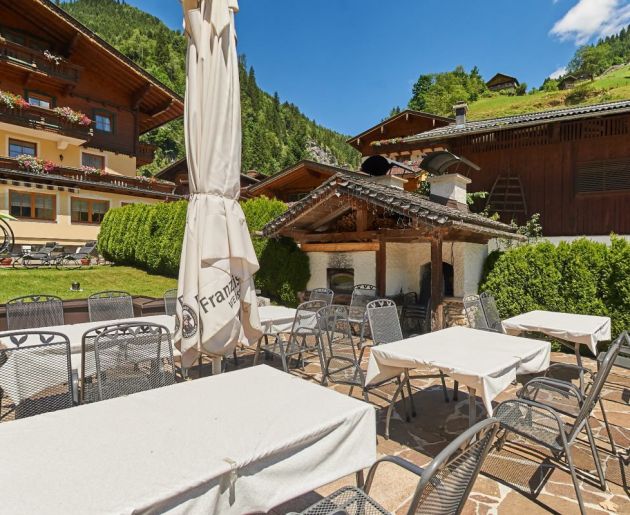 Die Sonne genießen auf unserer Terrasse