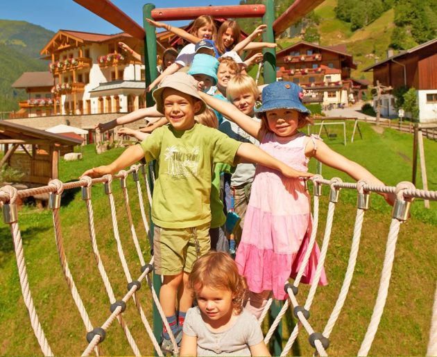 Spaß mit vielen Kindern