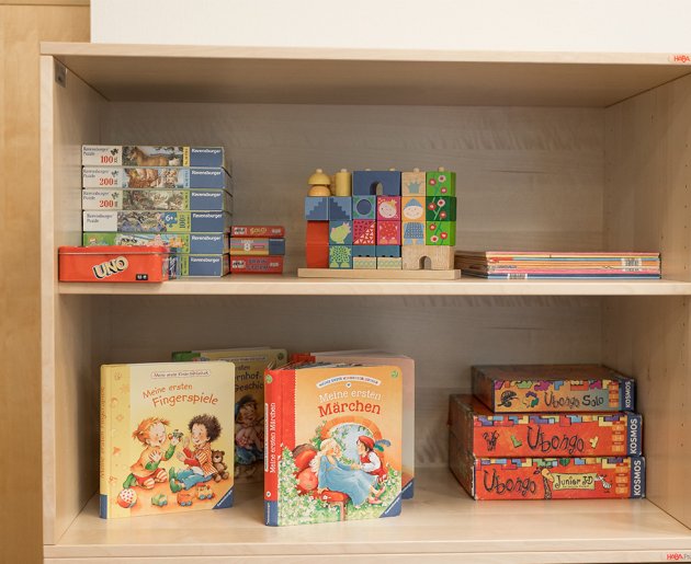 Unterschiedliche Spiele im Kindergarten