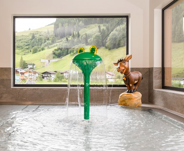 Ausblick nach draußen von Wasserwelt