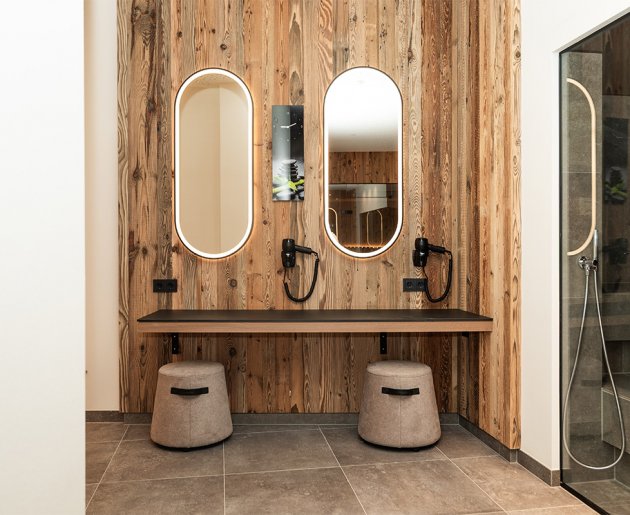 Wellnessbereich aus Holz