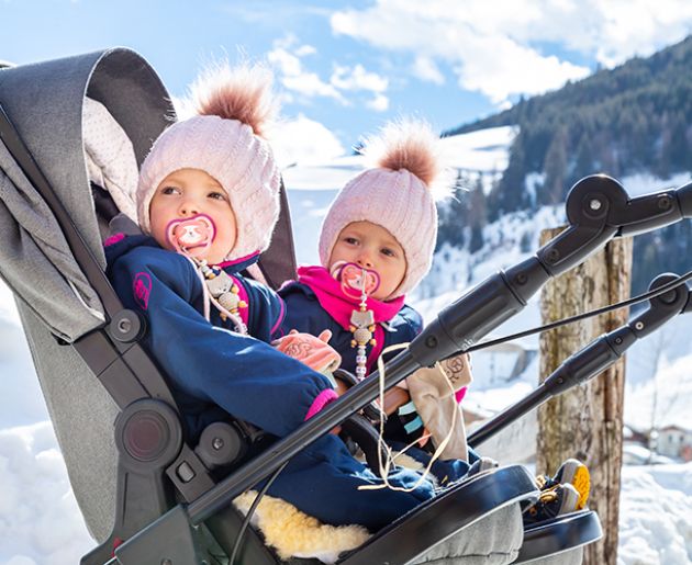 Kinderbetreuung im Winter
