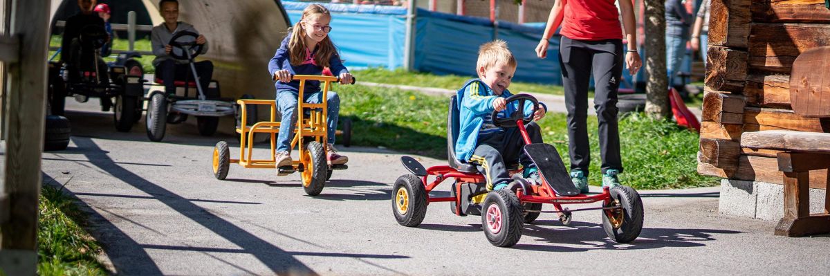 4000m² großer Kinderspielplatz mit allem was Kinderherzen höher schlagen lässt