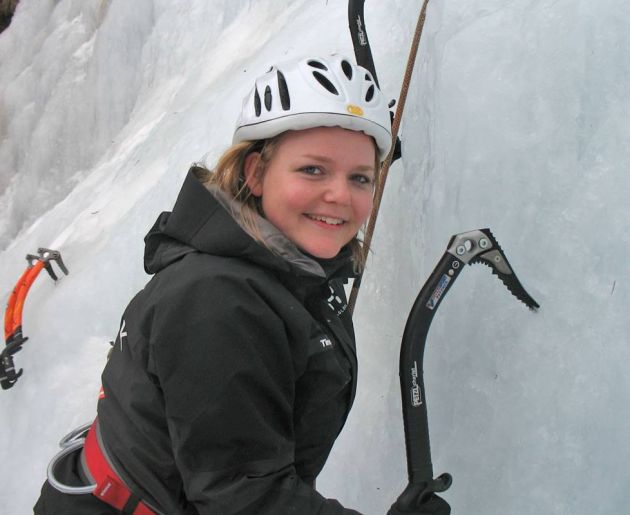 Eisklettern mit BERG-GESUND