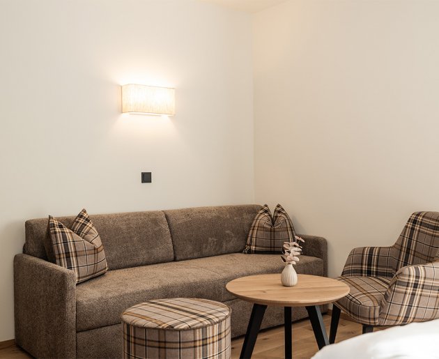 Sitzbereich Zimmer Arlscharte