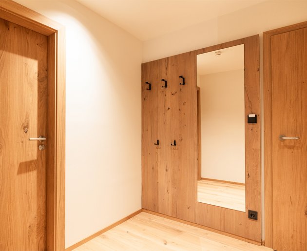 Eingangsbereich Zimmer Arlscharte